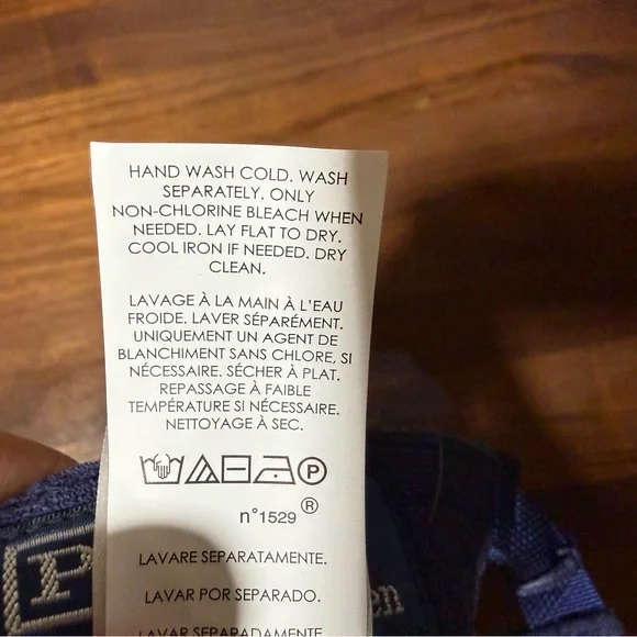 Polo Ralph Lauren P-Wing Logo Ripstop Ball Cap College Green Adjustable Hat